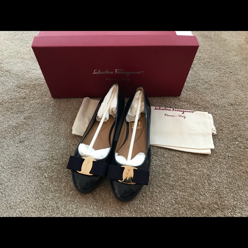 Salvatore Ferragamo Varina Ballerina Flats